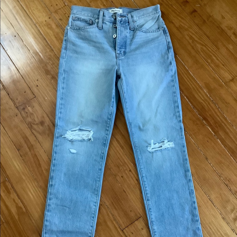 Madewell NWT Classic Straight jeans, size 26